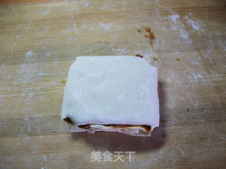 黄金酥皮辣肉饼的做法步骤：7