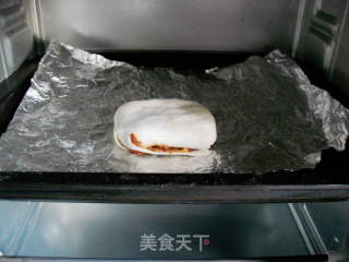 黄金酥皮辣肉饼的做法步骤：8