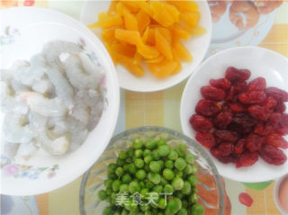 圣女薯干虾的做法步骤：1