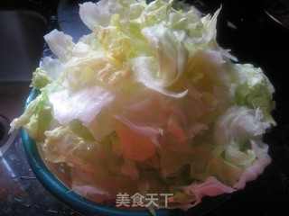 照出彩虹的颜色---葱拌北极贝的做法步骤：4