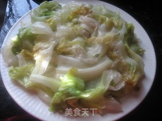 照出彩虹的颜色---葱拌北极贝的做法步骤：7