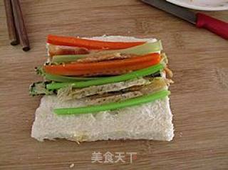 什锦土司卷的做法步骤：14
