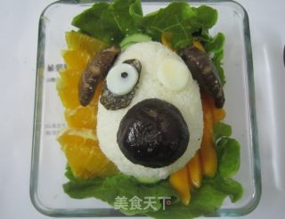 狗狗便当的做法步骤：13