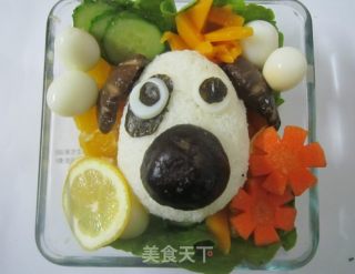 狗狗便当的做法步骤：15