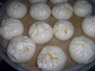 胡萝卜粉丝素包子的做法步骤：12