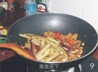 啤酒肉末茄子的做法步骤：9