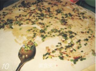 第一次学做葱油饼的做法步骤：10