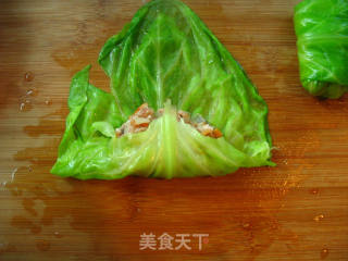 【花样包菜】--茄汁包菜包的做法步骤：8