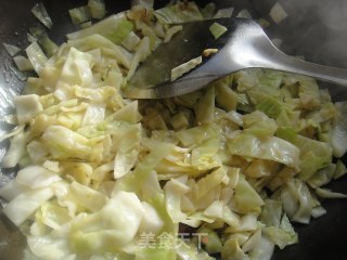 酸辣包菜的做法步骤：4