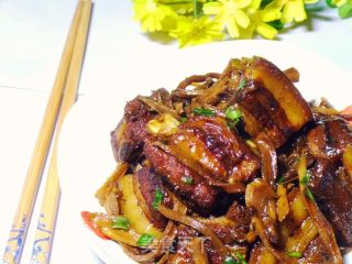 笋干烧肉的做法步骤：5