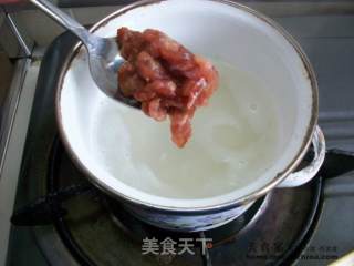 宝宝吃得香@@简单易做的~~菠菜丝肉片粥的做法步骤：5