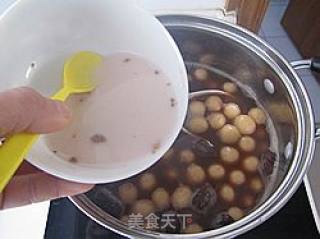 红枣赤豆圆子的做法步骤：11