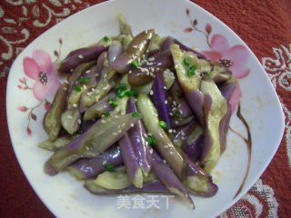 凉拌茄子的做法步骤：5