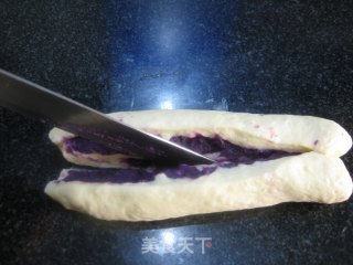 紫薯扭扭面包的做法步骤：6