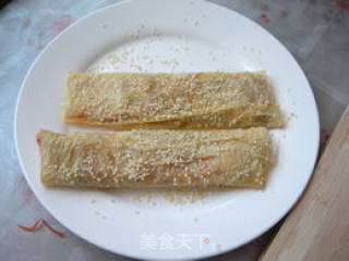 非油炸版的芝麻酥鸭的做法步骤：13