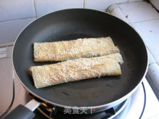 非油炸版的芝麻酥鸭的做法步骤：15