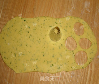 吃不胖的磨牙饼--【葱香磨牙饼干】的做法步骤：4