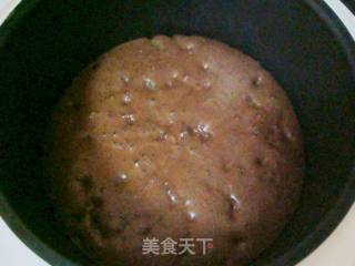 电饭锅版巧克力蛋糕的做法步骤：9