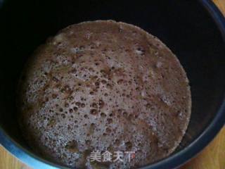 电饭锅版巧克力蛋糕的做法步骤：10