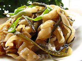 炒饺子皮的做法步骤：9