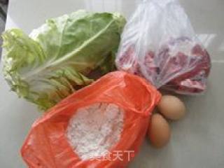 包菜扯面的做法步骤：1