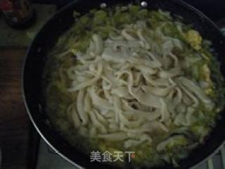 包菜扯面的做法步骤：14