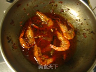 豆瓣干烧虾的做法步骤：6