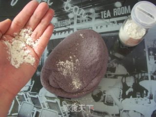 黑米馒头的做法步骤：9