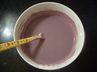 紫糯米团的做法步骤：7