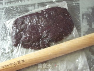紫糯米团的做法步骤：15
