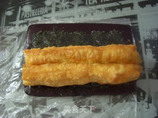 紫糯米团的做法步骤：21