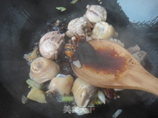 蚝油香菇鸡的做法步骤：5