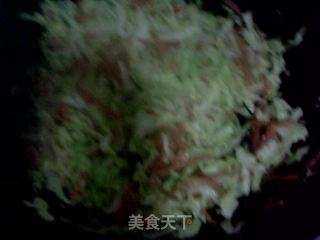 炒咸面线的做法步骤：8