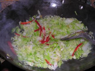 【花样包菜】--蒜香包菜的做法步骤：4