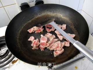 荷兰豆烧肉的做法步骤：5