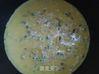 【电饭煲】少油菜蛋饼的做法步骤：4