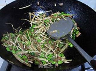 茭白炒肉丝的做法步骤：10