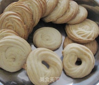 奶香曲奇的做法步骤：9