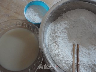 双色【抹茶。可可馒头】的做法步骤：1