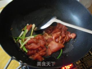 金针菇炒肉片的做法步骤：3