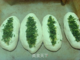 蒜香茴香面包的做法步骤：13