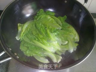 【蚝油豆泡扒生菜】的做法步骤：10