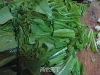 蒜米小青菜的做法步骤：2