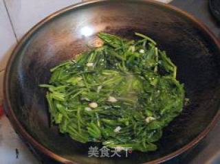 蒜米小青菜的做法步骤：6