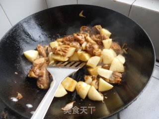 蒜仔鸡肉烧小土豆的做法步骤：7