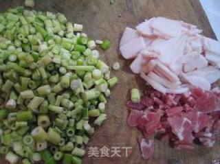 雪菜小笋的做法步骤：2