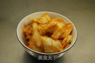 辣白菜炒鸡胗的做法步骤：3