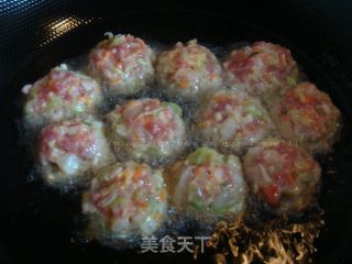 花样包菜——咖喱包菜丸的做法步骤：6