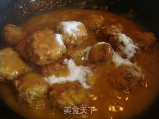 花样包菜——咖喱包菜丸的做法步骤：9