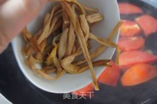 清淡美味--加料版的番茄蛋汤的做法步骤：5